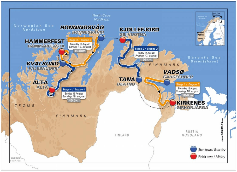 summer challenges arctic race of norway