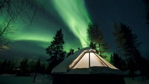 Northern Lights Aurora Borealis Aurora Cabin – Arctic Holiday