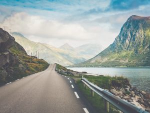 lofoten road